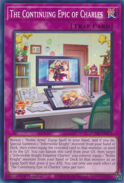 The Continuing Epic of Charles [DUNE-EN072] Common Yu-Gi-Oh!