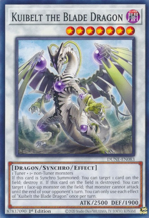 Kuibelt the Blade Dragon [DUNE-EN083] Common Yu-Gi-Oh!
