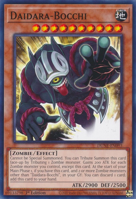 Daidara-Bocchi [DUNE-EN093] Common Yu-Gi-Oh!