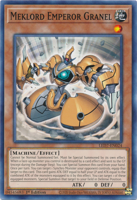 Meklord Emperor Granel [LED7-EN024] Common Yu-Gi-Oh!