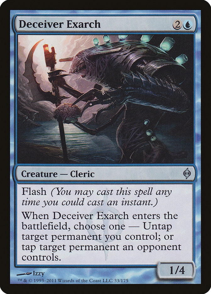 Deceiver Exarch [New Phyrexia] Magic: The Gathering