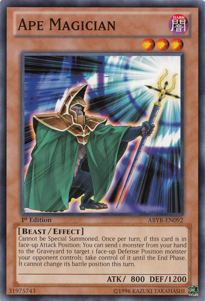 Ape Magician [ABYR-EN092] Common Yu-Gi-Oh!