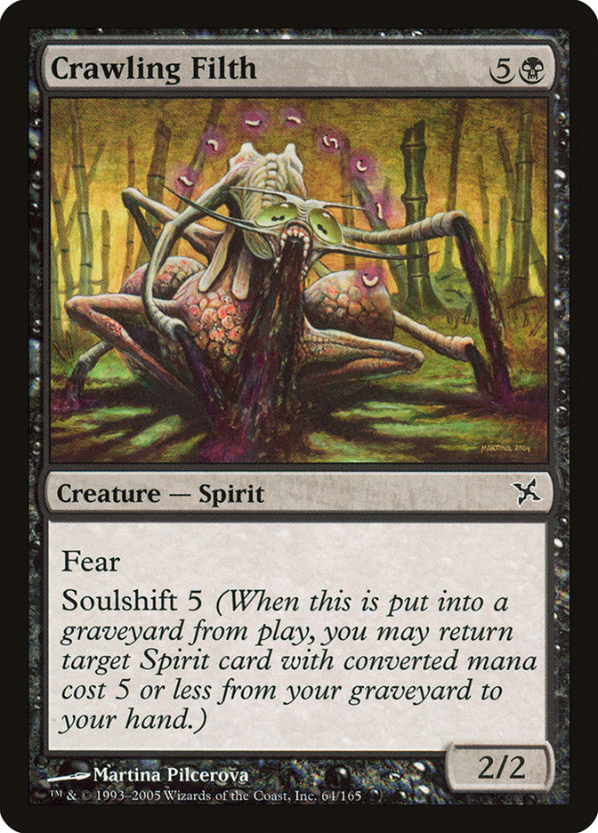 Crawling Filth [Betrayers of Kamigawa] Magic: The Gathering
