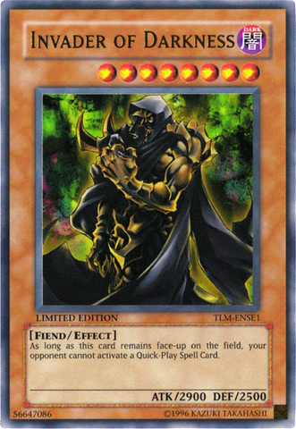 Invader of Darkness [TLM-ENSE1] Ultra Rare Yu-Gi-Oh!