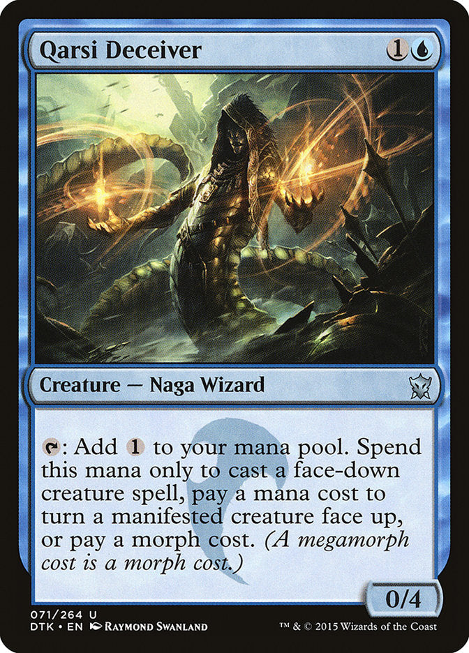 Qarsi Deceiver [Dragons of Tarkir] Magic: The Gathering