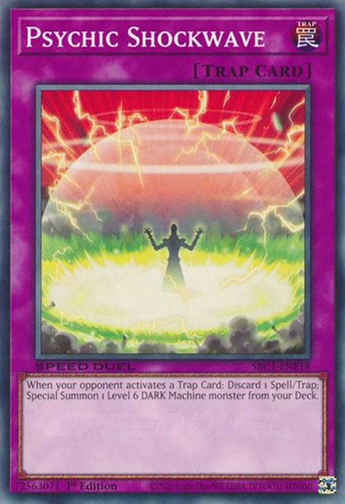 Psychic Shockwave [SBC1-ENE18] Common Yu-Gi-Oh!