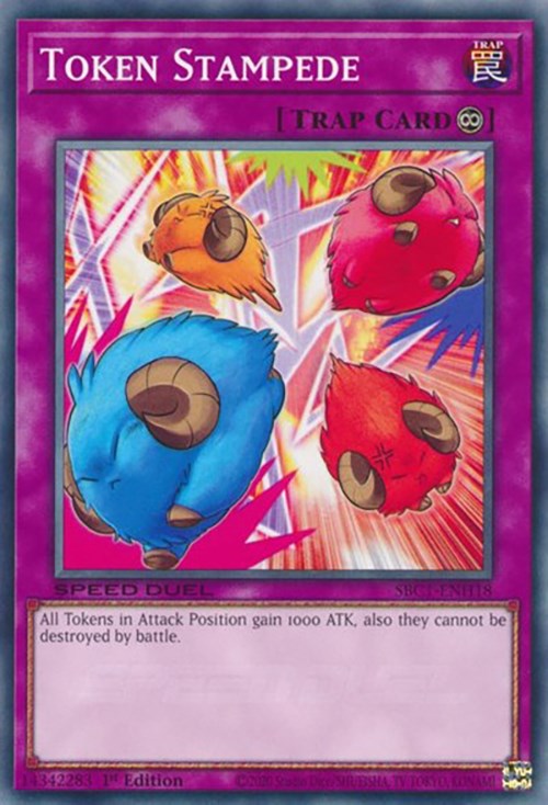 Token Stampede [SBC1-ENH18] Common Yu-Gi-Oh!