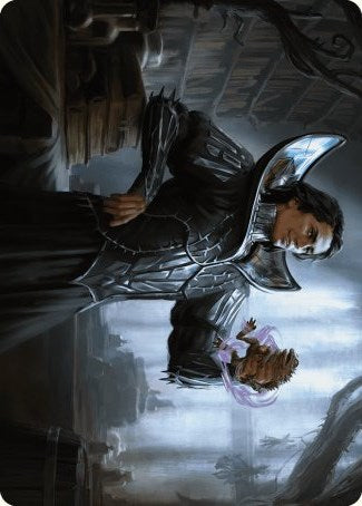 Spiteful Hexmage Art Card [Wilds of Eldraine Art Series] Magic: The Gathering