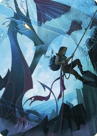 Hatching Plans Art Card [Wilds of Eldraine Art Series] Magic: The Gathering