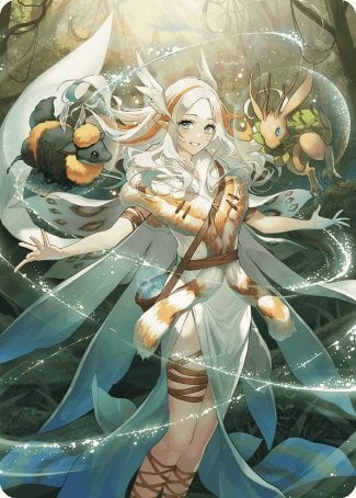 Karmic Justice Anime Art Card [Wilds of Eldraine Art Series] Magic: The Gathering