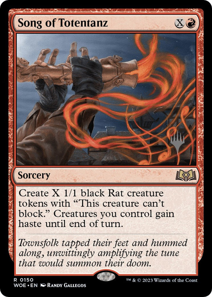 Song of Totentanz (Promo Pack) [Wilds of Eldraine Promos] Magic: The Gathering