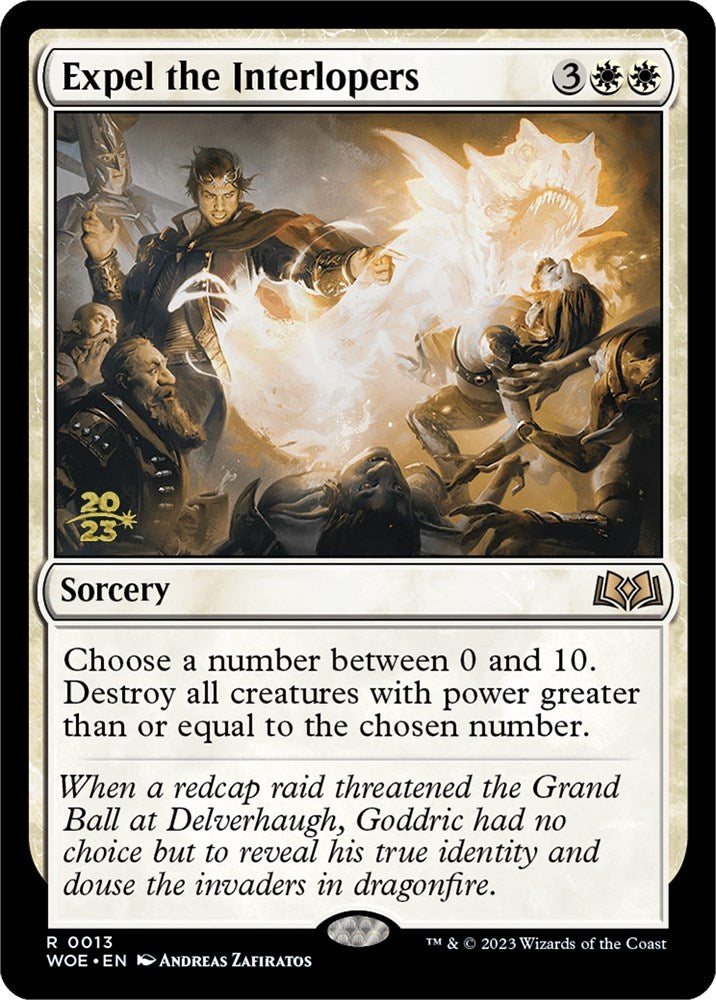 Expel the Interlopers [Wilds of Eldraine Prerelease Promos] Magic: The Gathering