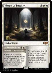 Virtue of Loyalty // Ardenvale Fealty [Wilds of Eldraine Prerelease Promos] Magic: The Gathering