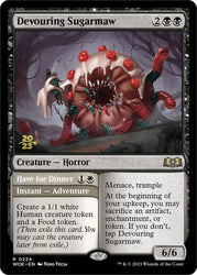 Devouring Sugarmaw // Have for Dinner [Wilds of Eldraine Prerelease Promos] Magic: The Gathering