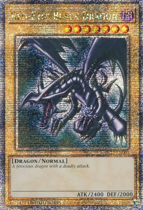 Red-Eyes Black Dragon [TN23-EN003] Quarter Century Secret Rare Yu-Gi-Oh!