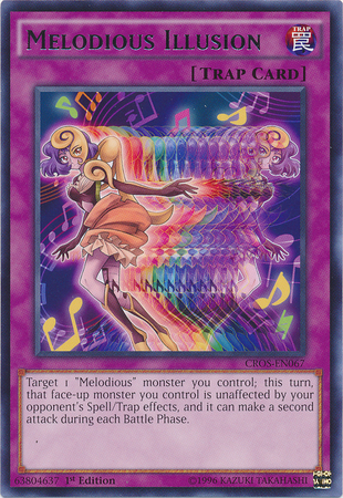 Melodious Illusion [CROS-EN067] Rare Yu-Gi-Oh!