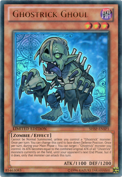 Ghostrick Ghoul [SHSP-ENSP1] Ultra Rare Yu-Gi-Oh!