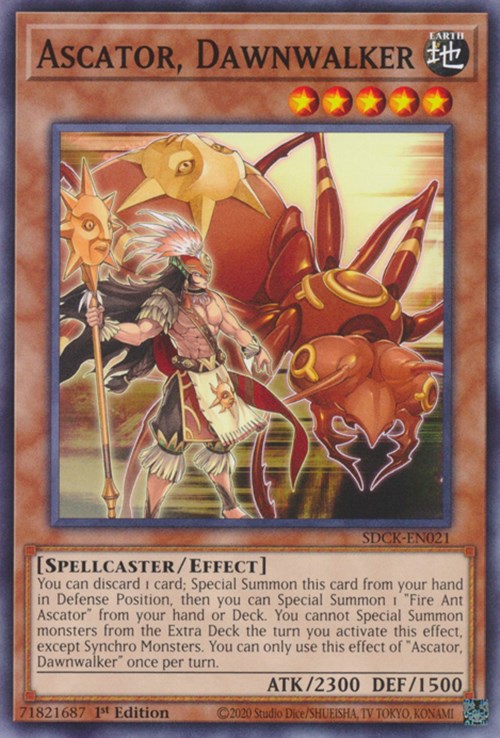 Ascator, Dawnwalker [SDCK-EN021] Common Yu-Gi-Oh!