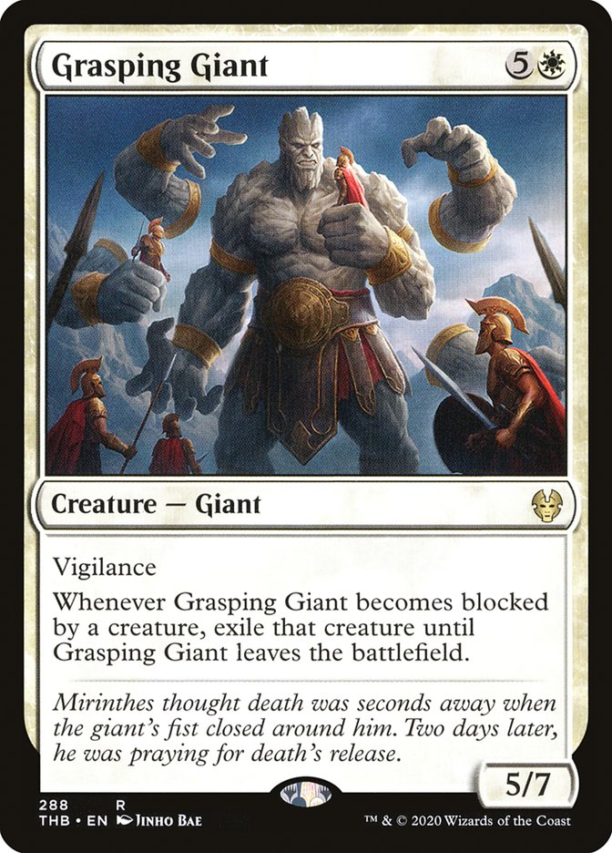 Grasping Giant [Theros Beyond Death] Magic: The Gathering