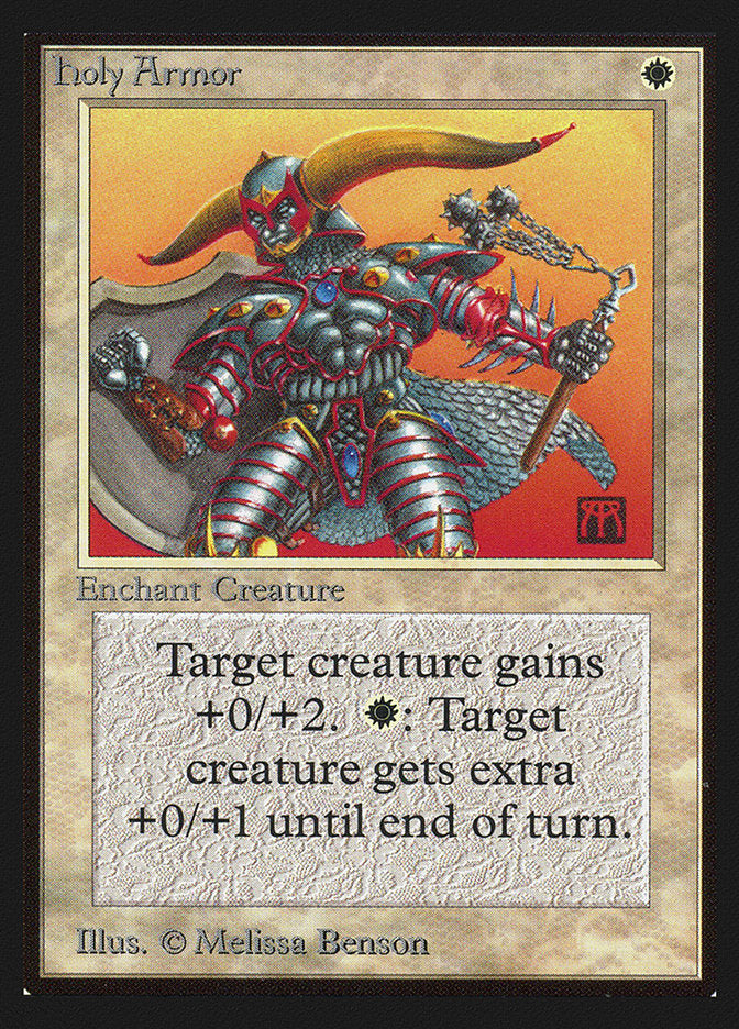 Holy Armor [Collectors' Edition] Magic: The Gathering
