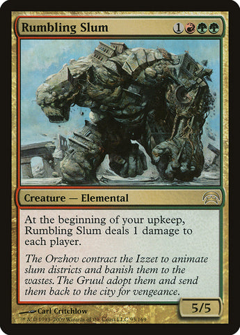 Rumbling Slum [Planechase] Magic: The Gathering