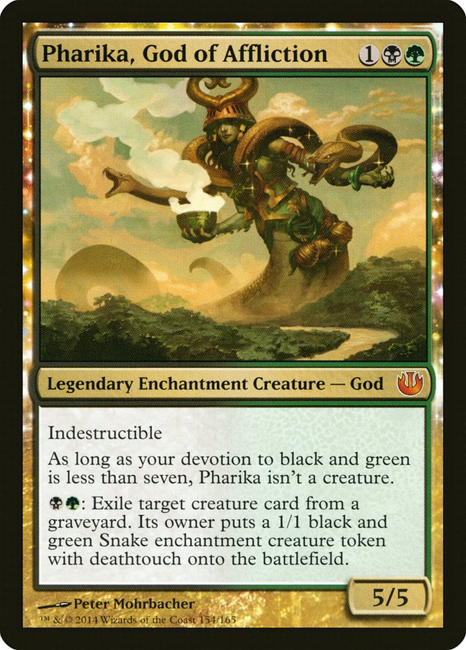 Pharika, God of Affliction [Journey into Nyx] Magic: The Gathering