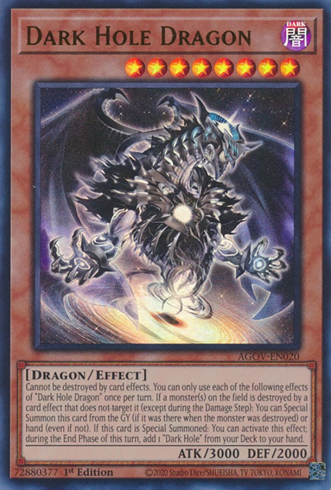 Dark Hole Dragon [AGOV-EN020] Ultra Rare Yu-Gi-Oh!