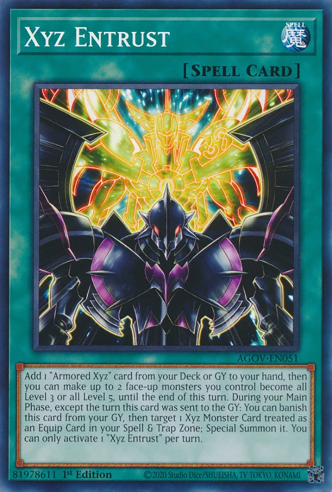 Xyz Entrust [AGOV-EN051] Common Yu-Gi-Oh!