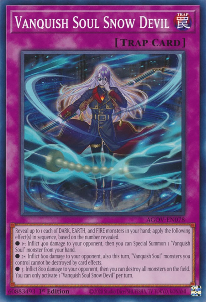 Vanquish Soul Snow Devil [AGOV-EN078] Common Yu-Gi-Oh!