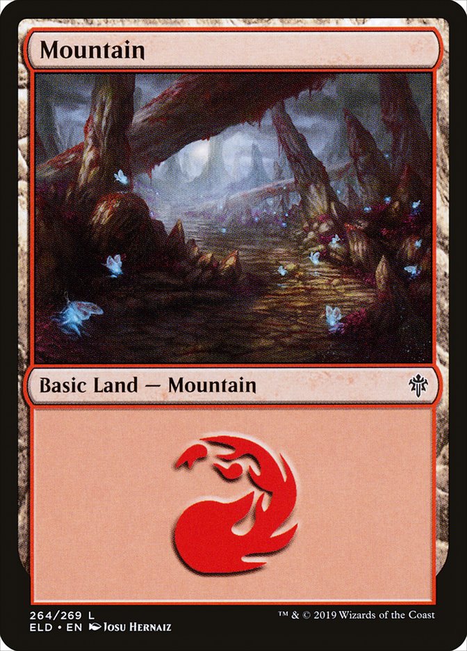 Mountain (264) [Throne of Eldraine] Magic: The Gathering