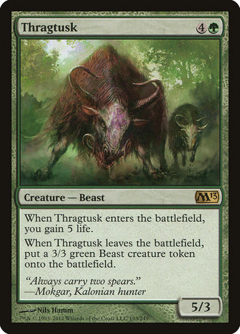 Thragtusk [Magic 2013] Magic: The Gathering