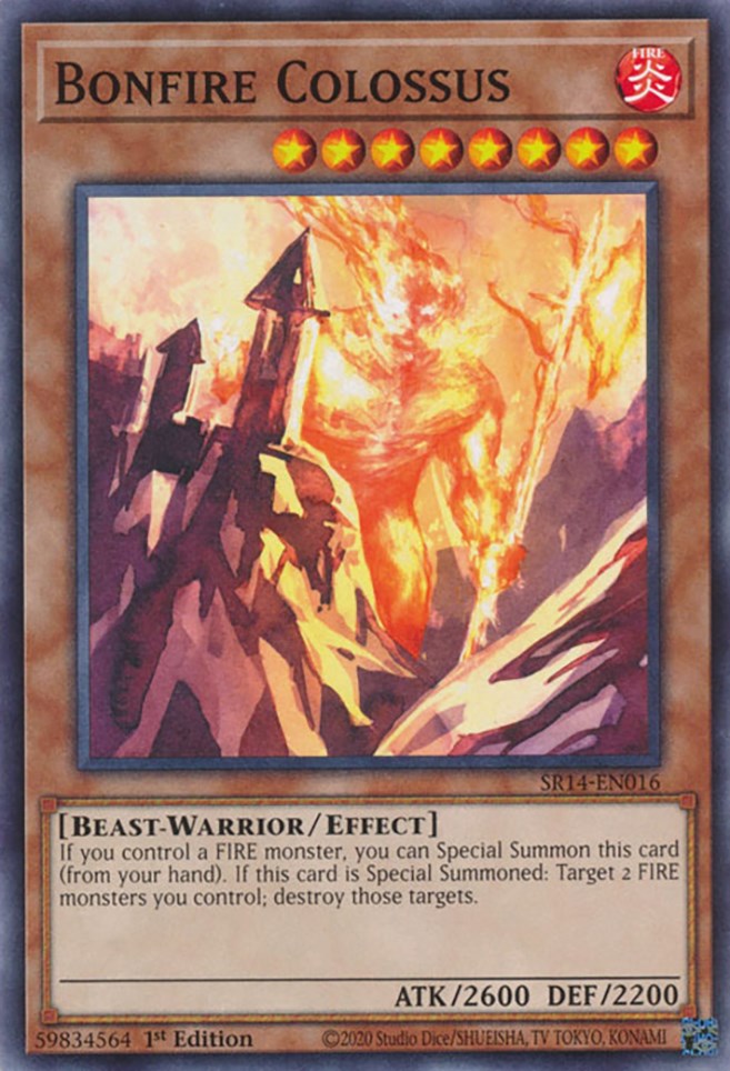 Bonfire Colossus [SR14-EN016] Common Yu-Gi-Oh!