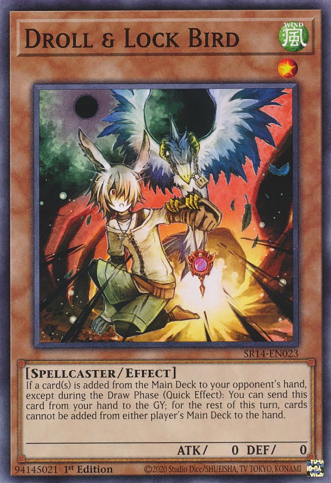 Droll & Lock Bird [SR14-EN023] Common Yu-Gi-Oh!