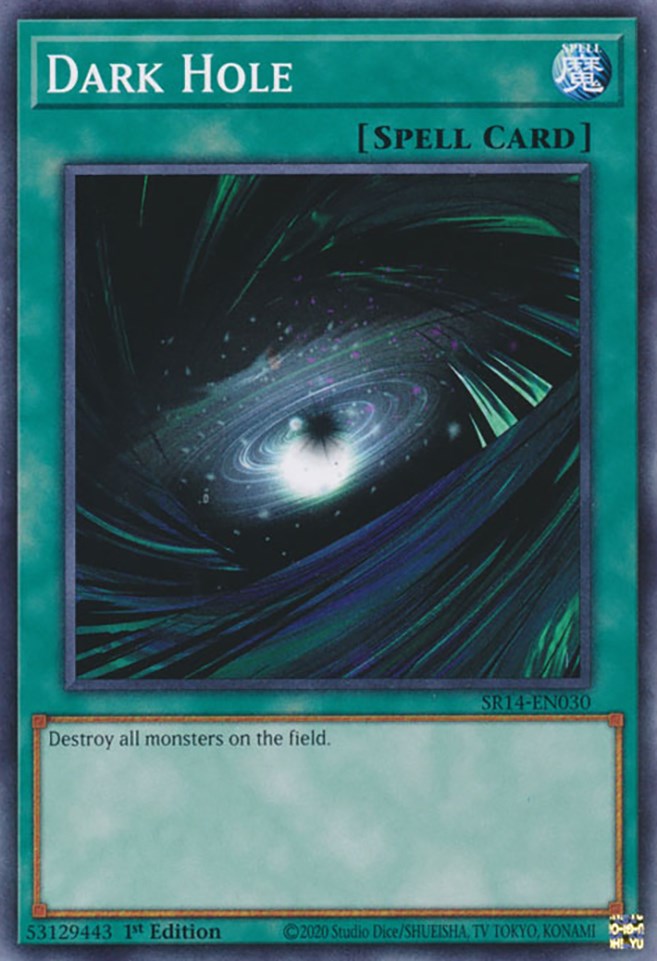 Dark Hole [SR14-EN030] Common Yu-Gi-Oh!