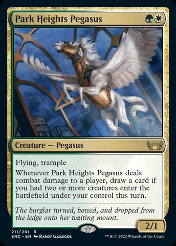 Park Heights Pegasus [Streets of New Capenna] Magic: The Gathering