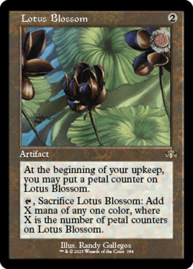 Lotus Blossom (Retro) [Dominaria Remastered] Magic: The Gathering