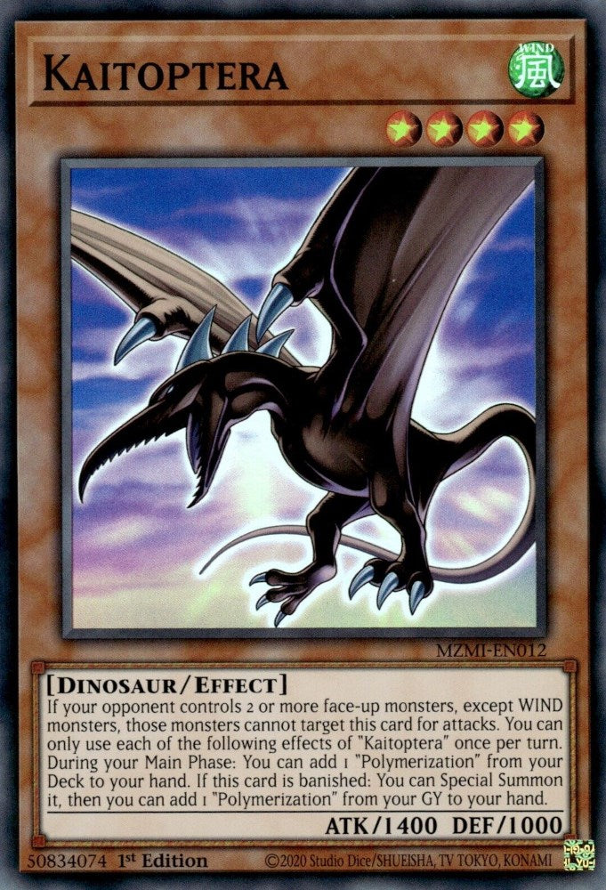 Kaitoptera [MZMI-EN012] Super Rare Yu-Gi-Oh!