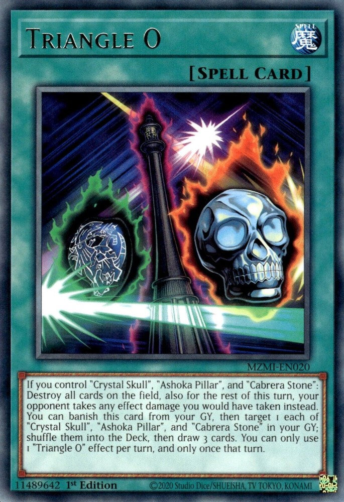 Triangle O [MZMI-EN020] Rare Yu-Gi-Oh!