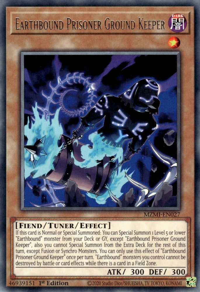 Earthbound Prisoner Ground Keeper [MZMI-EN027] Rare Yu-Gi-Oh!