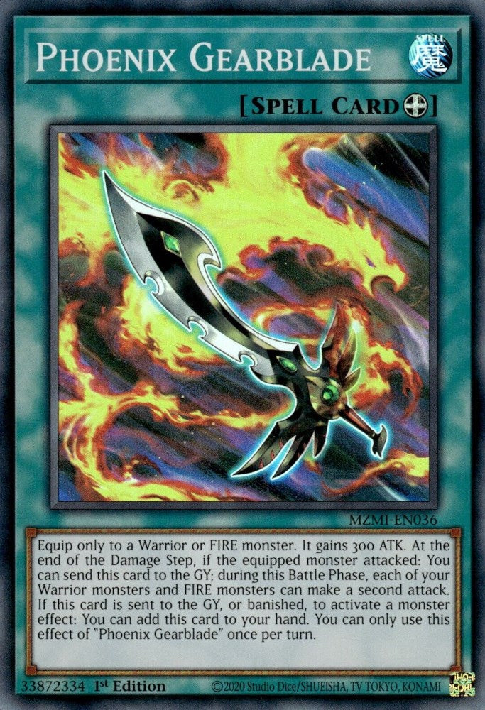 Phoenix Gearblade [MZMI-EN036] Super Rare Yu-Gi-Oh!