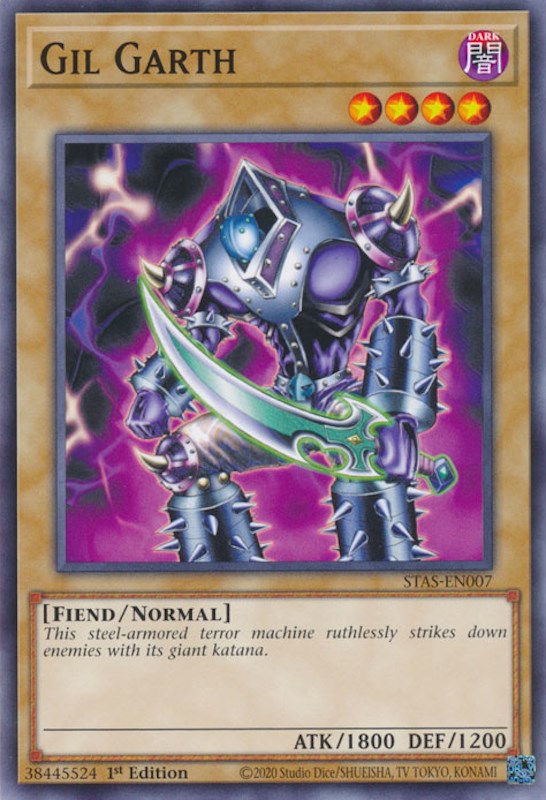 Gil Garth [STAS-EN007] Common Yu-Gi-Oh!