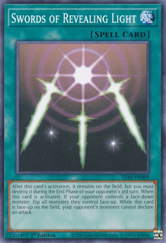 Swords of Revealing Light [STAS-EN009] Common Yu-Gi-Oh!