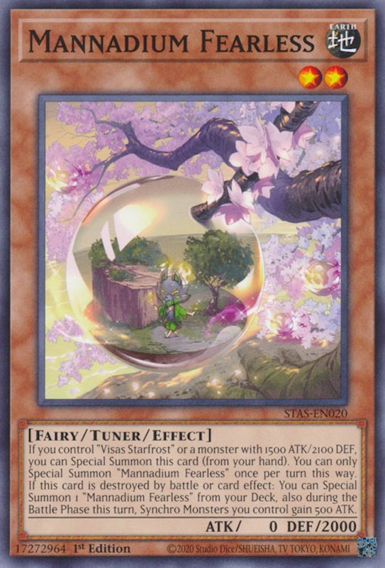 Mannadium Fearless [STAS-EN020] Common Yu-Gi-Oh!