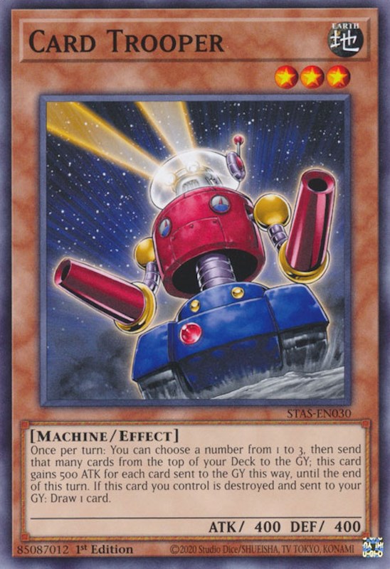 Card Trooper [STAS-EN030] Common Yu-Gi-Oh!