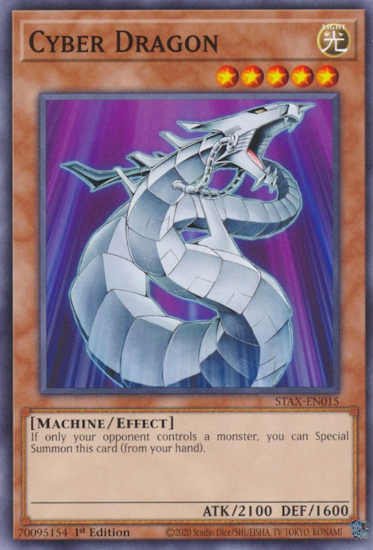 Cyber Dragon [STAX-EN015] Common Yu-Gi-Oh!