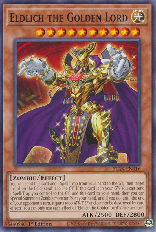 Eldlich the Golden Lord [STAX-EN016] Common Yu-Gi-Oh!