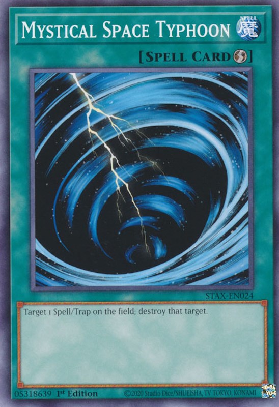 Mystical Space Typhoon [STAX-EN024] Common Yu-Gi-Oh!