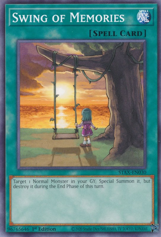 Swing of Memories [STAX-EN030] Common Yu-Gi-Oh!
