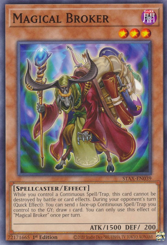 Magical Broker [STAX-EN039] Common Yu-Gi-Oh!