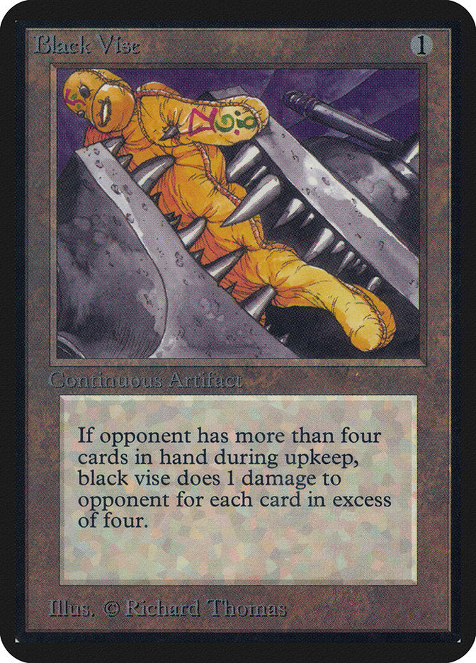 Black Vise [Alpha Edition] Magic: The Gathering